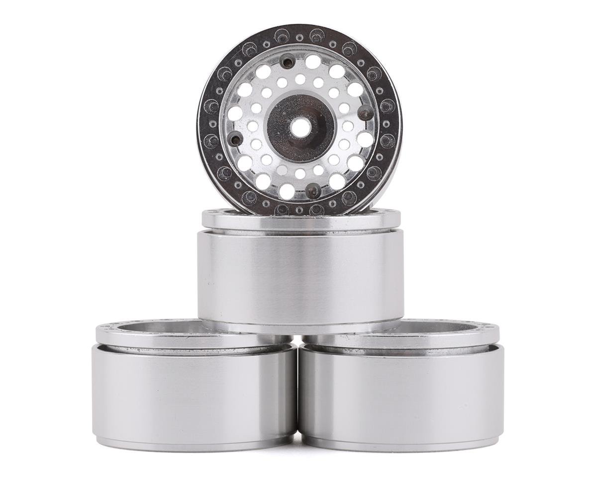 RC4WD Blast Beadlock 1.0" Wheels (Silver) (4) (RC4ZW0334)