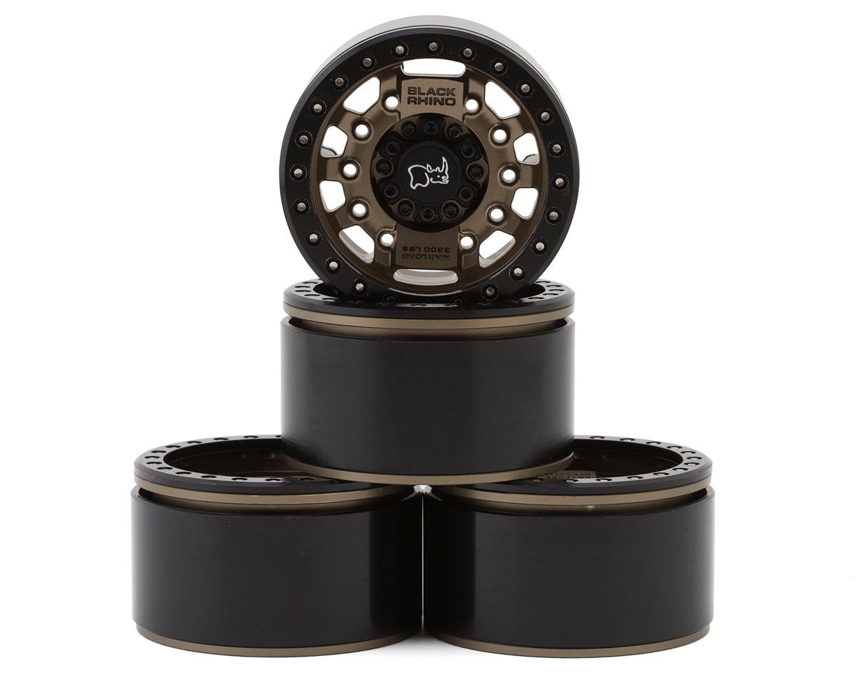 RC4WD Black Rhino Avenger 1.9" Aluminum Internal Beadlock Wheels (Bronze) (4) (RC4ZW0350)