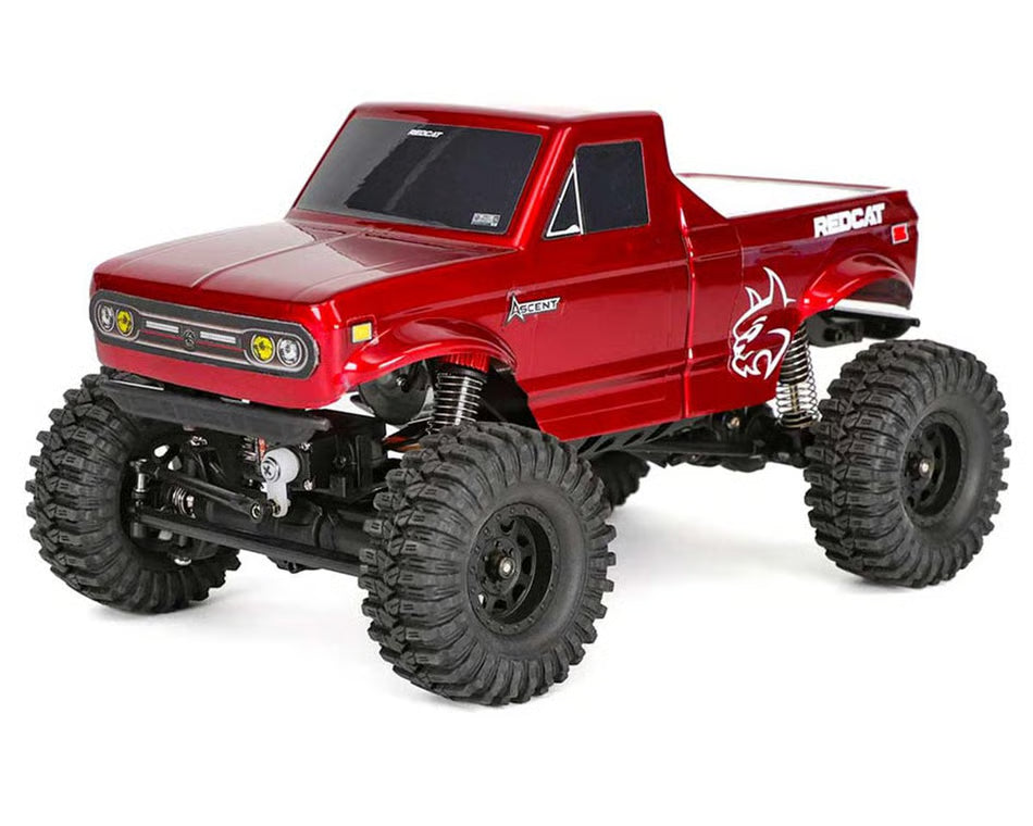 Redcat Ascent-32 1/32 4WD RTR Rock Crawler (Red) w/2.4GHz Radio, Battery & Charger (RER40391)