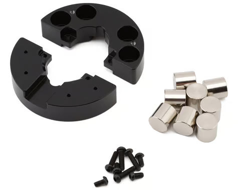 REDCAT - Vertex-6 Steel Axle Weight Set (Black) (2) (106g Each) (RER41398)