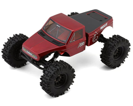 Redcat Ascent-18 Apex 1/18 4WD RTR Brushless Rock Crawler (Red) w/2.4GHz Radio, Battery & Charger (RER42219)