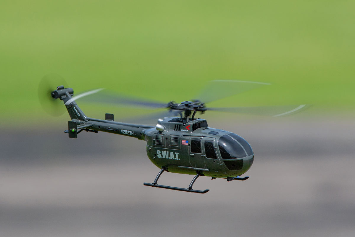 RAGE RC - Hero-Copter, 4-Blade RTF Helicopter; SWAT (RGR6053)