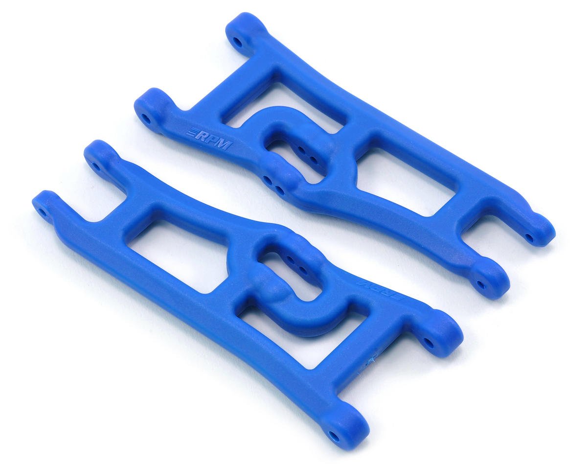 RPM Wide Front A-Arms for Traxxas Rustler/Stampede (Blue) (2) (RPM70665)