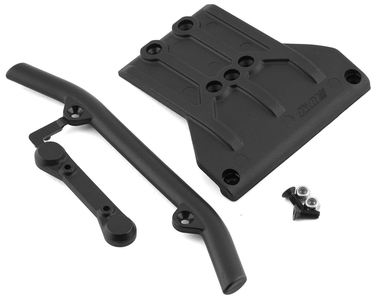 RPM Front Bumper & Skid Plate for Traxxas Sledge (Black) (RPM70982)