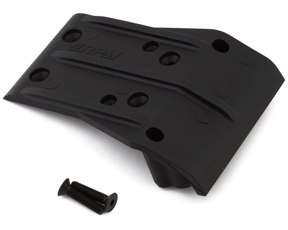 RPM RIVAL MT8 Front Skid Plate (Black) (RPM72352)