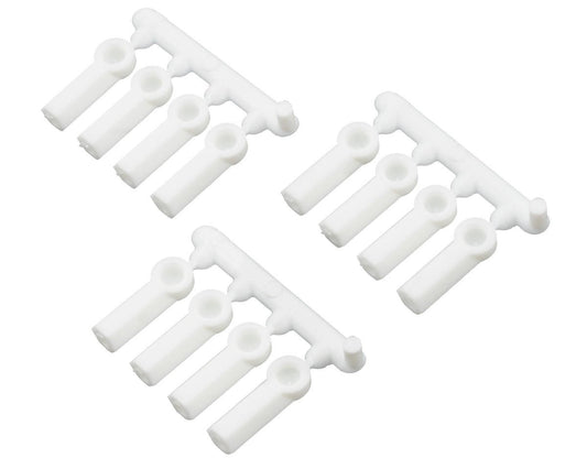 RPM Heavy Duty 4-40 Rod Ends (White) (12) (RPM73381)