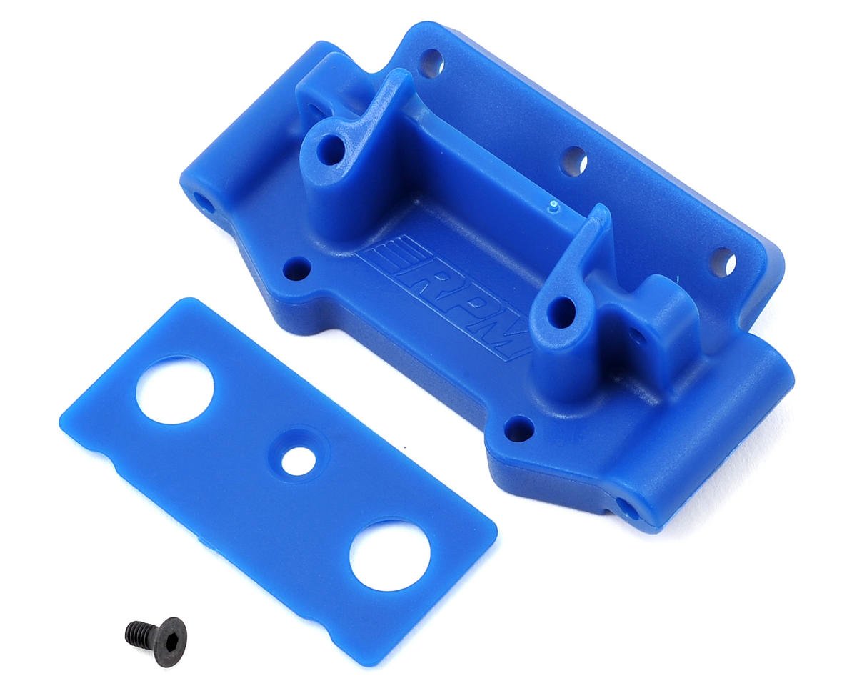 RPM Front Bulkhead for Traxxas 2WD (Blue) (RPM73755)