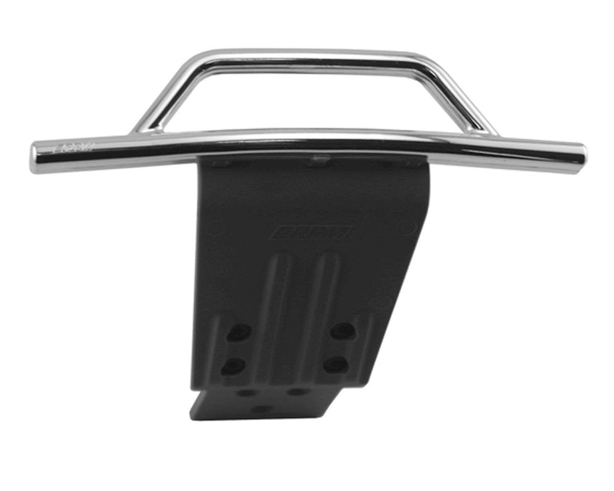 RPM Front Bumper & Skid Plate for Traxxas Slash 4x4 (Chrome) (RPM80023)