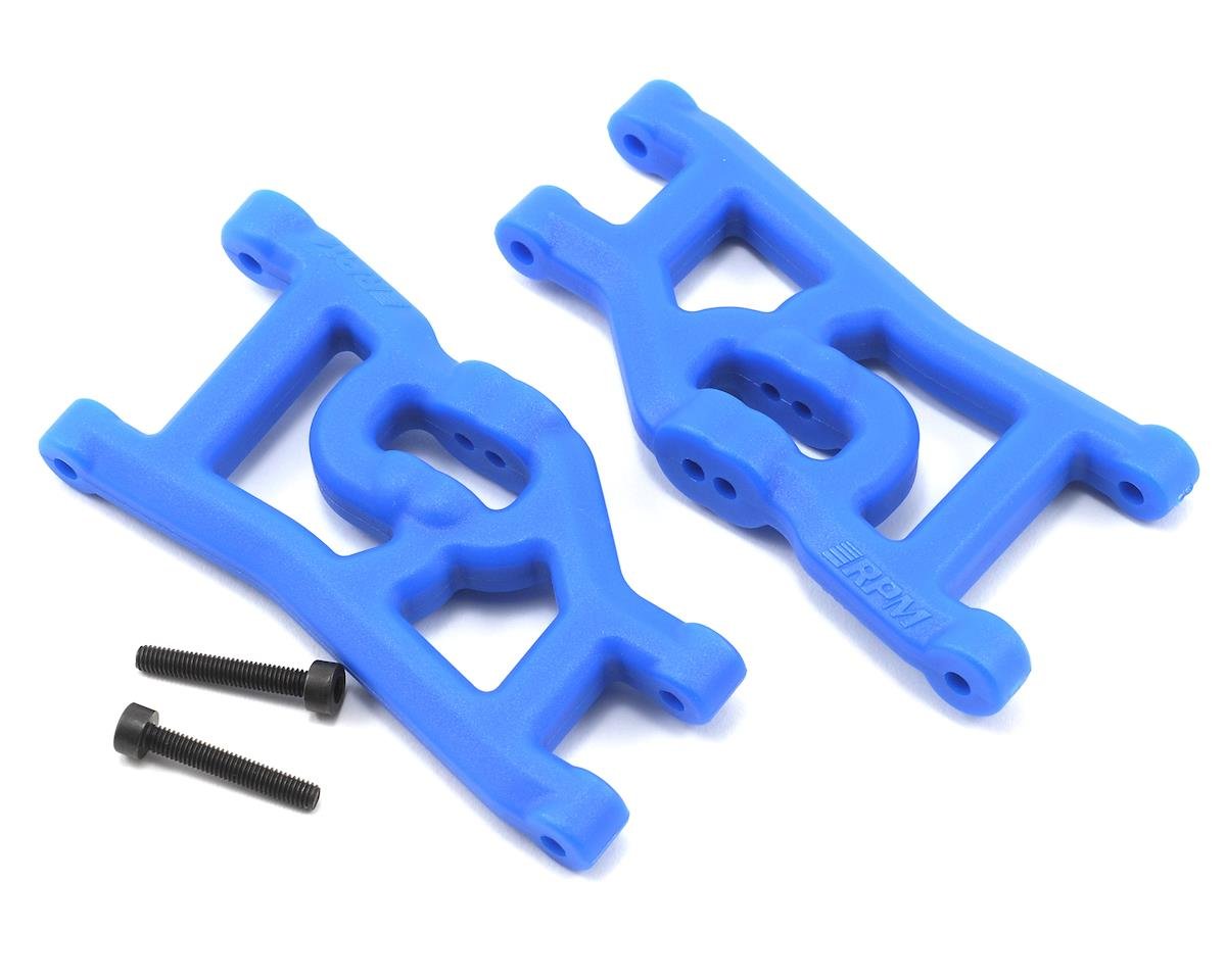 RPM Front A-Arms for Traxxas Nitro Rustler/Stampede Sport (Blue) (2) (RPM80495)