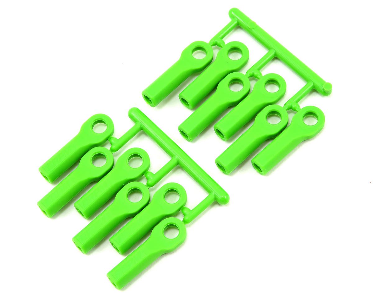 RPM Long Turnbuckle Rod End Set for Traxxas Chassis (Green) (12) (RPM80514)