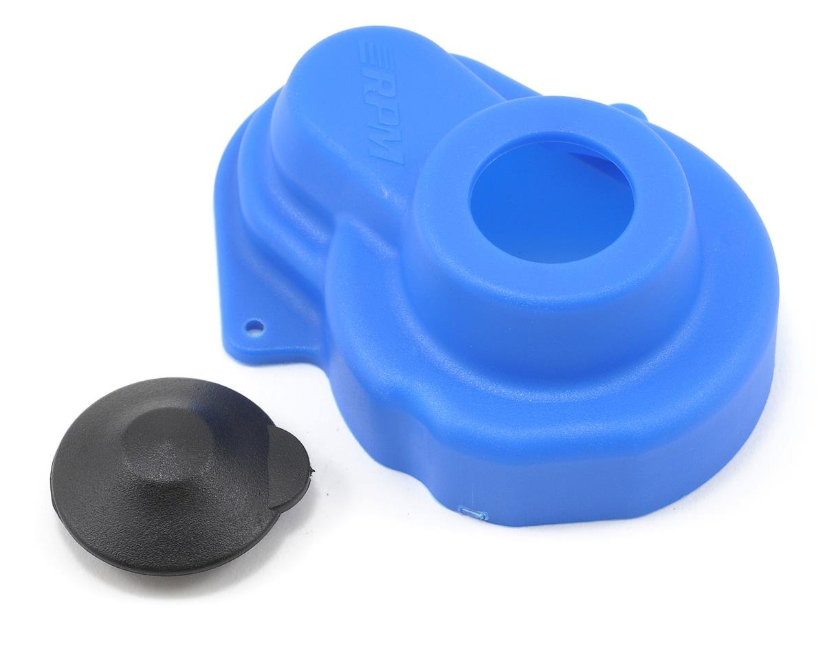 RPM Gear Cover for Traxxas 2WD Chassis (Blue) (RPM80525)