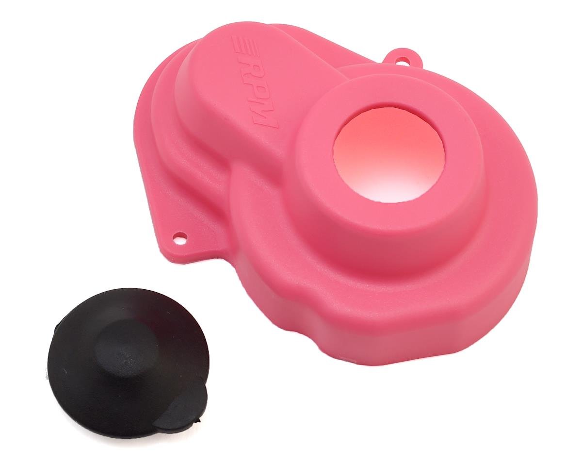 RPM Gear Cover for Traxxas 2WD Chassis (Pink) (RPM80527)