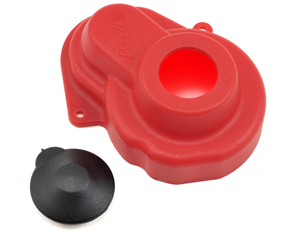 RPM Gear Cover for Traxxas 2WD Chassis (Red) (RPM80529)