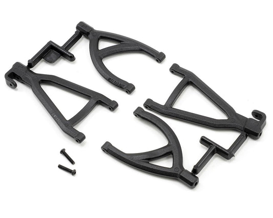 RPM Rear Upper & Lower A-Arms for Traxxas 1/16 E-Revo (Black) (RPM80602)