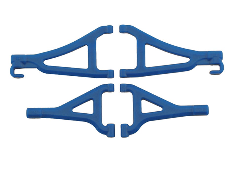 RPM Front Upper & Lower A-Arms for Traxxas 1/16 Revo (Blue) (RPM80695)
