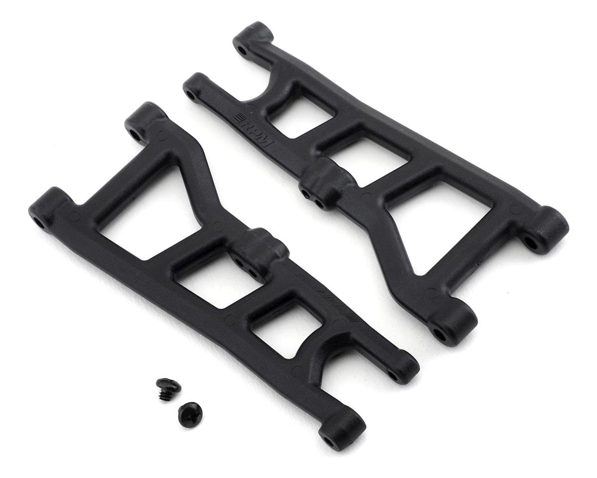 RPM Arrma Typhon 4x4 3S BLX Front Suspension Arm Set (Black) (RPM80762)