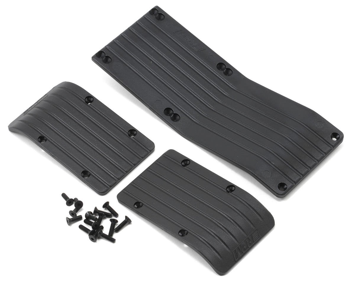 RPM 3-Piece Skid Plate for Traxxas T-Maxx 3.3/E-Maxx (Black) (RPM80772)