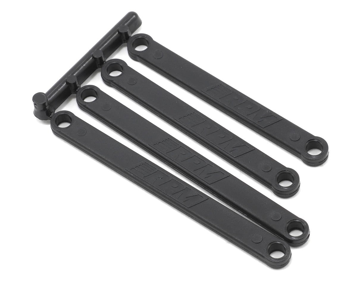 RPM Camber Links for Traxxas Rustler/Stampede (Black) (4) (RPM81262)