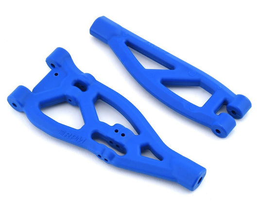 RPM Arrma Kraton/Outcast Front Upper & Lower Suspension Arm Set (Blue) (RPM81485)