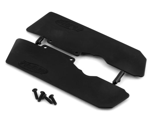 RPM Arrma 6S A-Arm Mud Guards (Black) (2) (Kraton/Outcast) (RPM81532)