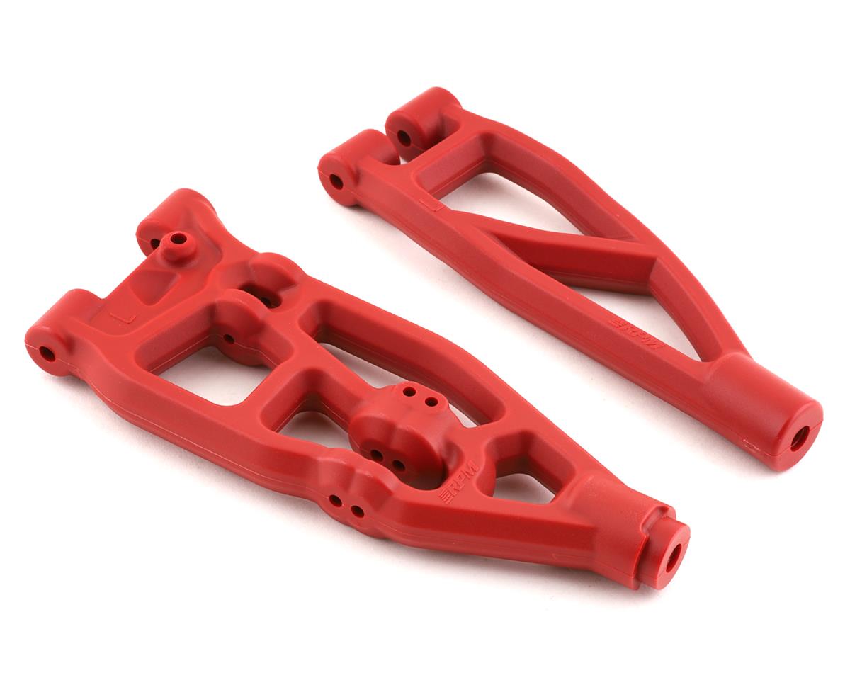 RPM Arrma Kraton/Outcast 6S Front Left Upper & Lower Suspension Arm Set (Red) (RPM81579)