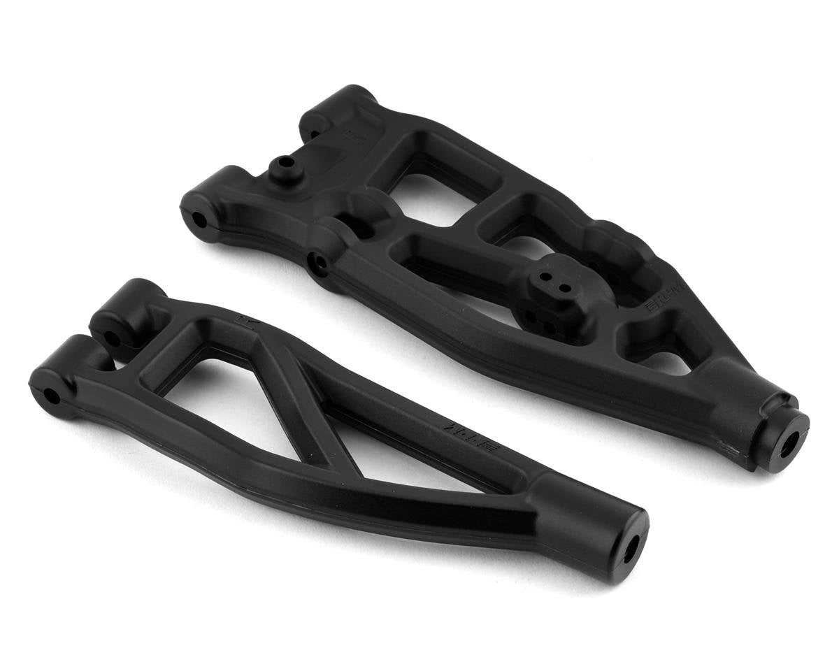 RPM Arrma Kraton/Outcast 6S Front Right Upper & Lower Suspension Arm Set (Black) (RPM81602)