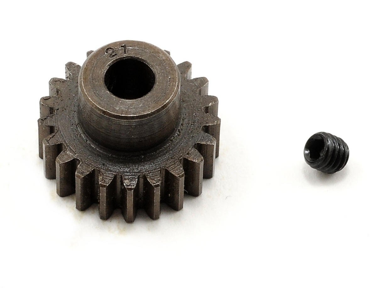 Robinson Racing Extra Hard Steel .8 Mod Pinion Gear w/5mm Bore (21T) (RRP8721)