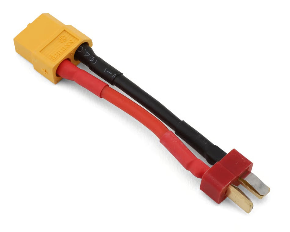 SMAIX - XT60 Female to T-Style Male Connector Adapter (50mm) (14AWG) (SAMXT60F-CTM-50)