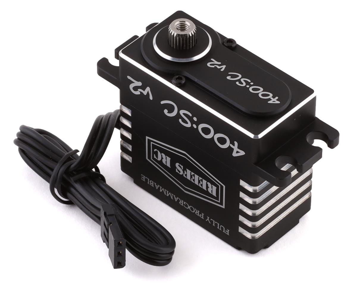 Reefs RC 400:SC V2 High Speed Steel Gear Digital Servo (High Voltage) (SEHREEFS12)
