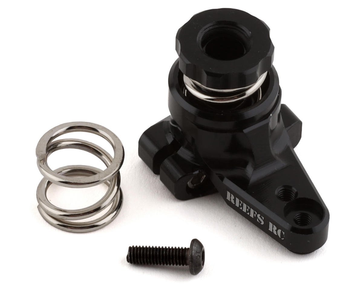 Reefs RC HD CNC Aluminum Clamping Servo Saver (25T) (Black) (SEHREEFS141)