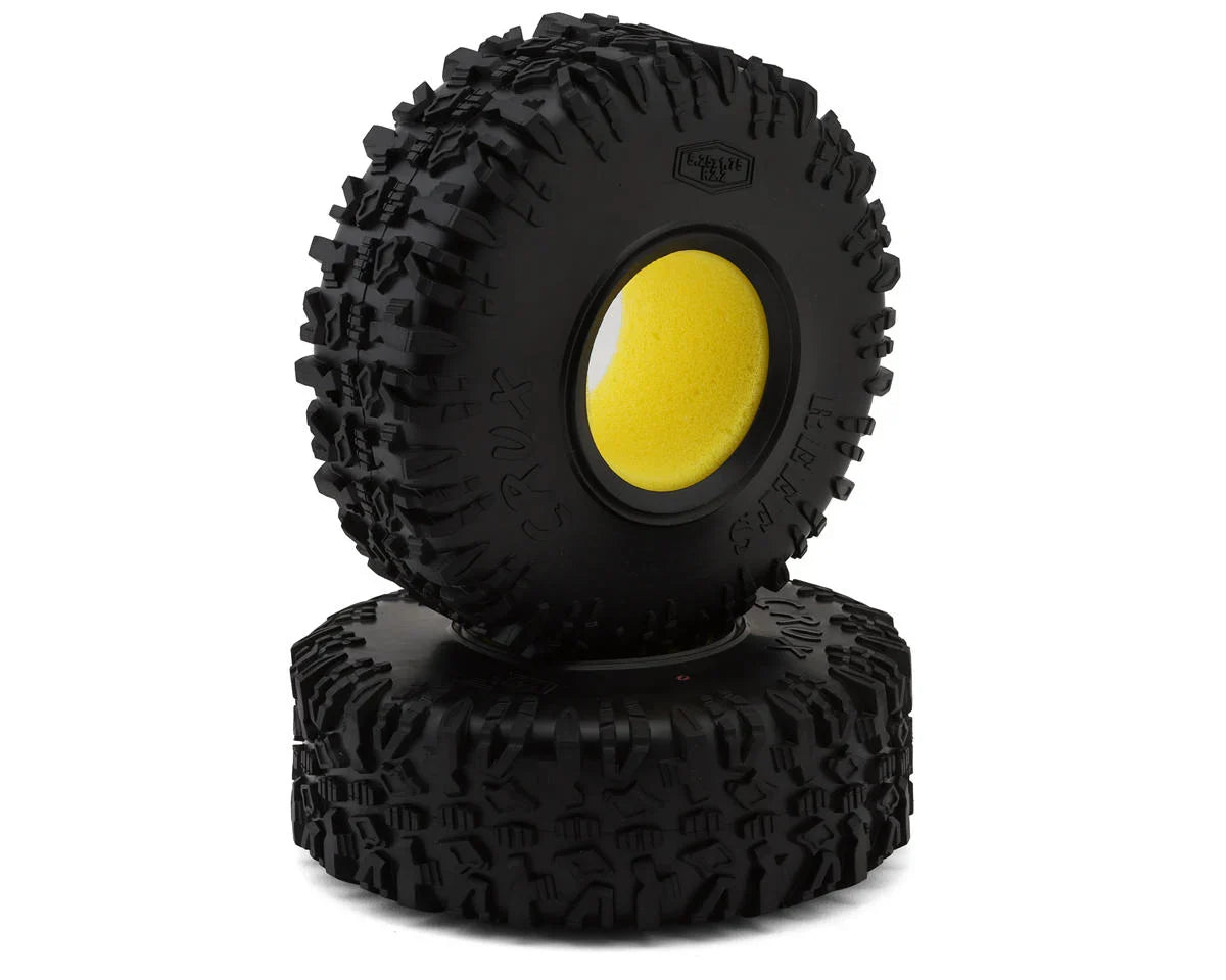Reefs RC Crux 2.2" Rock Crawler Tires w/Foams (2) (5.25") (Pink) (SEHREEFS219)