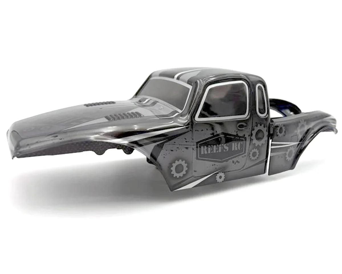 Reefs RC PLAGUE 1/10 Competition Rock Crawler Body (Clear) w/Rear Fenders (SEHREEFS226)
