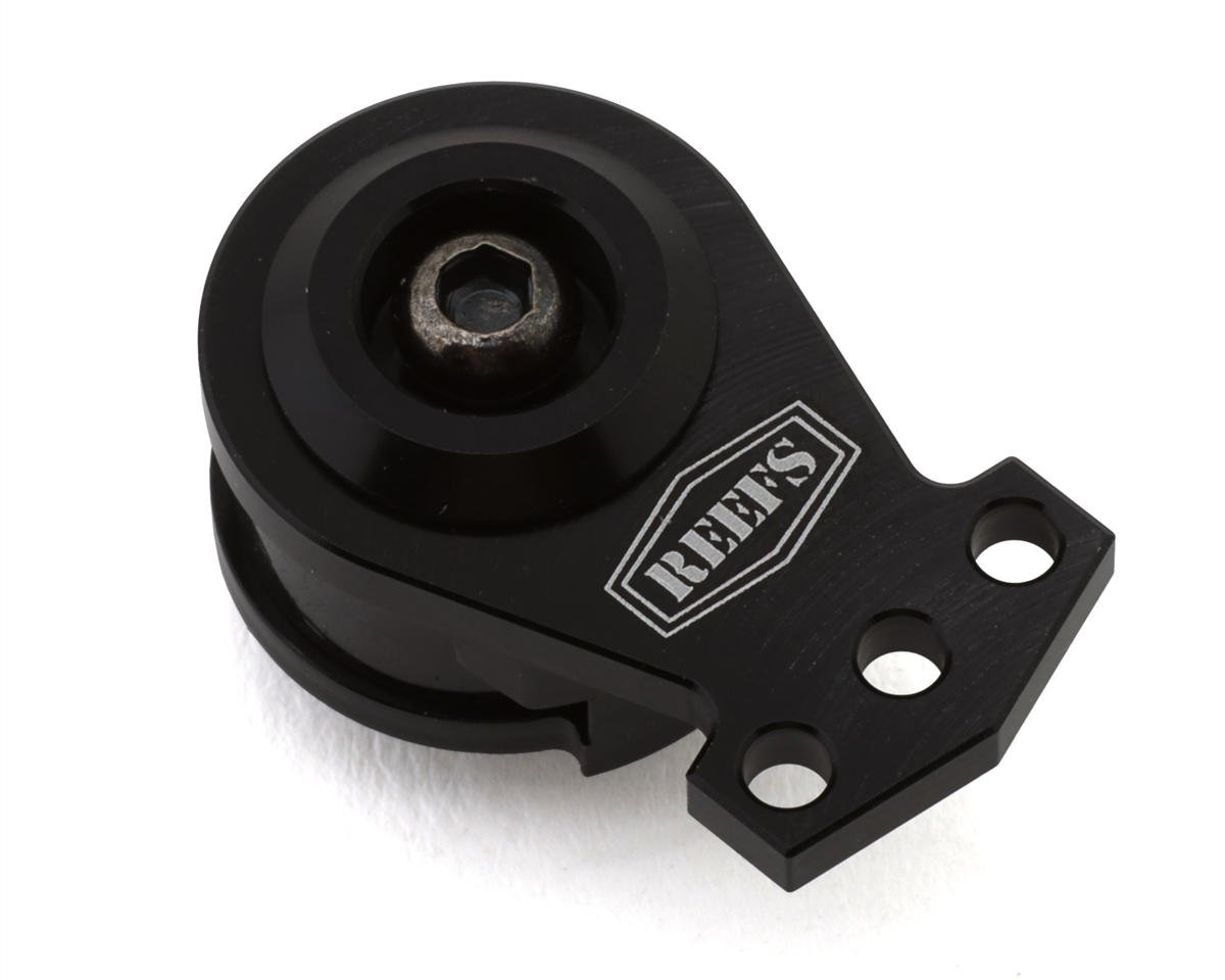 Reefs RC Aluminum 25T HD Micro Servo Saver (Black) (Micro99/Micro179) (SEHREEFS230)