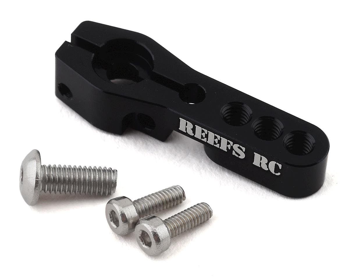 Reefs RC V2 HD Servo Horn (Black) (25T) (SEHREEFS71)