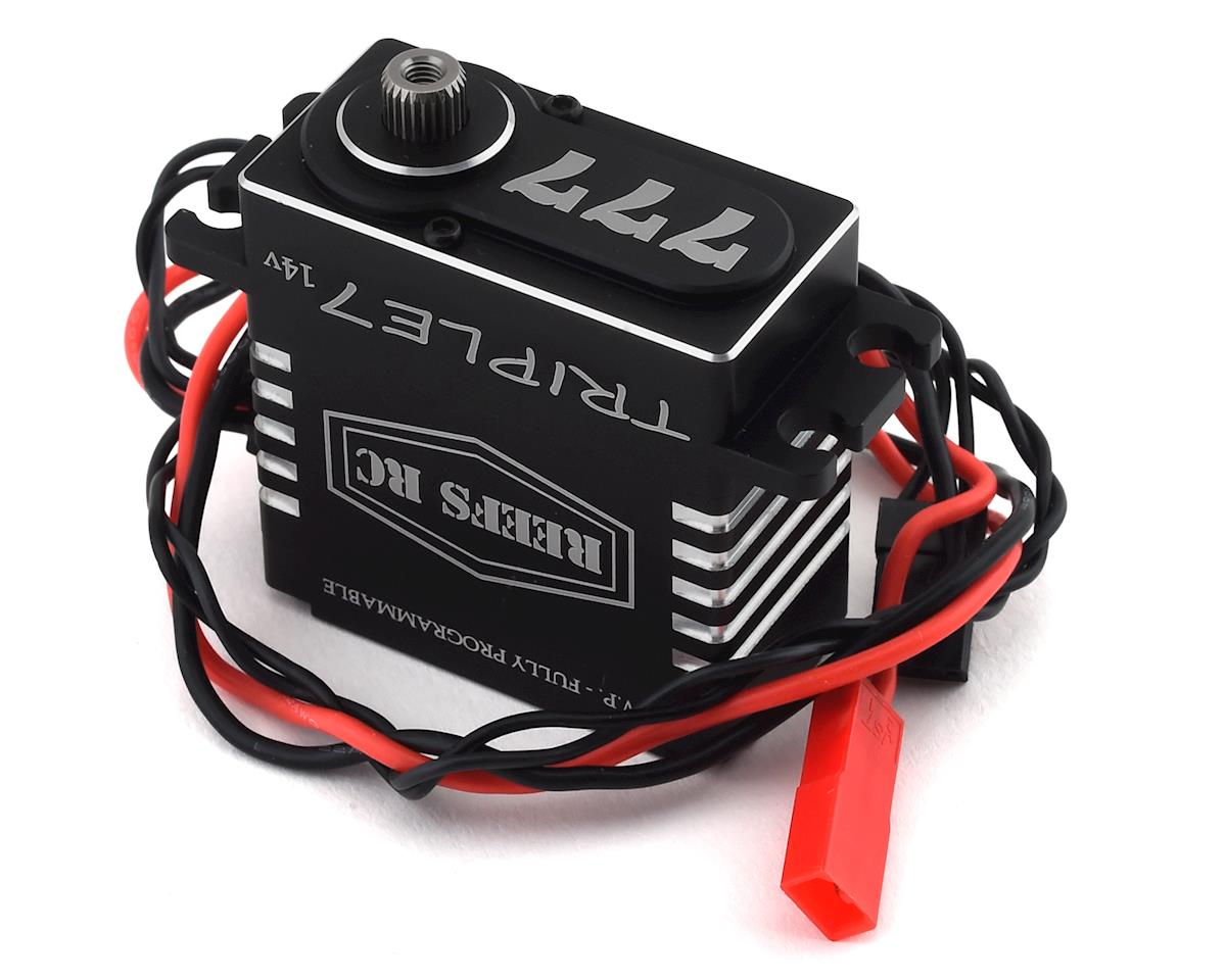 Reefs RC Triple7 14V Programable High Torque Steel Gear Digital Servo (SEHREEFS777)