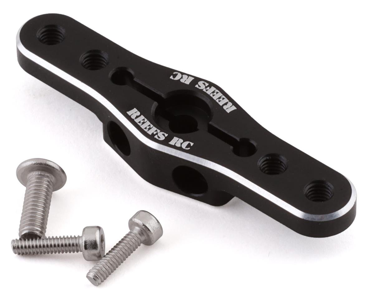 Reefs RC 1.8" HD Throttle Servo Horn (Black) (25T) (SEHREEFS78)