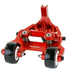 POWERHOBBY - Aluminum Wheelie Bar, Red, fits Traxxas Maxx (PHMAXX01-Red)