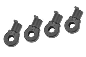 TEAM CORALLY - HD Heavy Duty Shock End, Short, Composite, 4pcs for Kagama (COR00180-770)