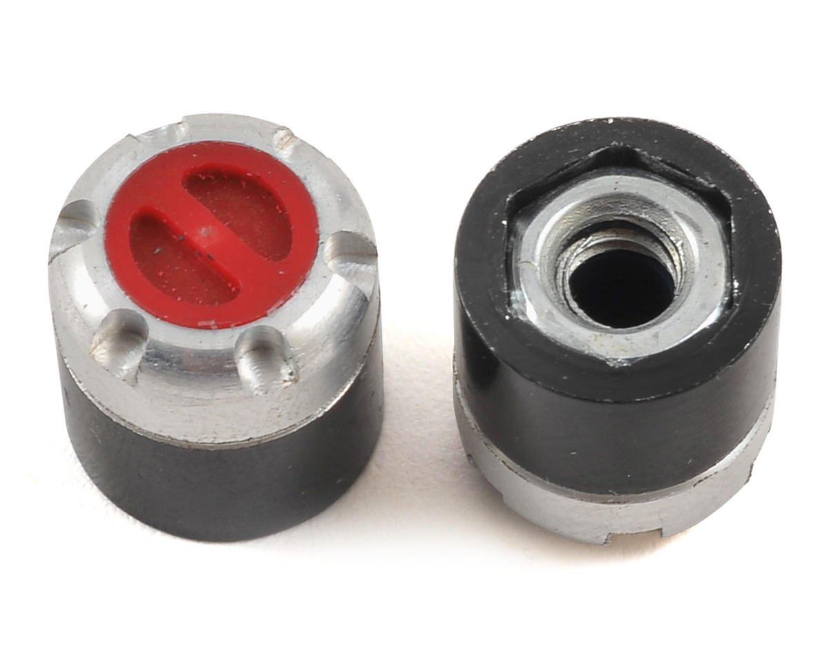 SSD RC Scale Locking Hubs (Red) (2) (SSD00011)