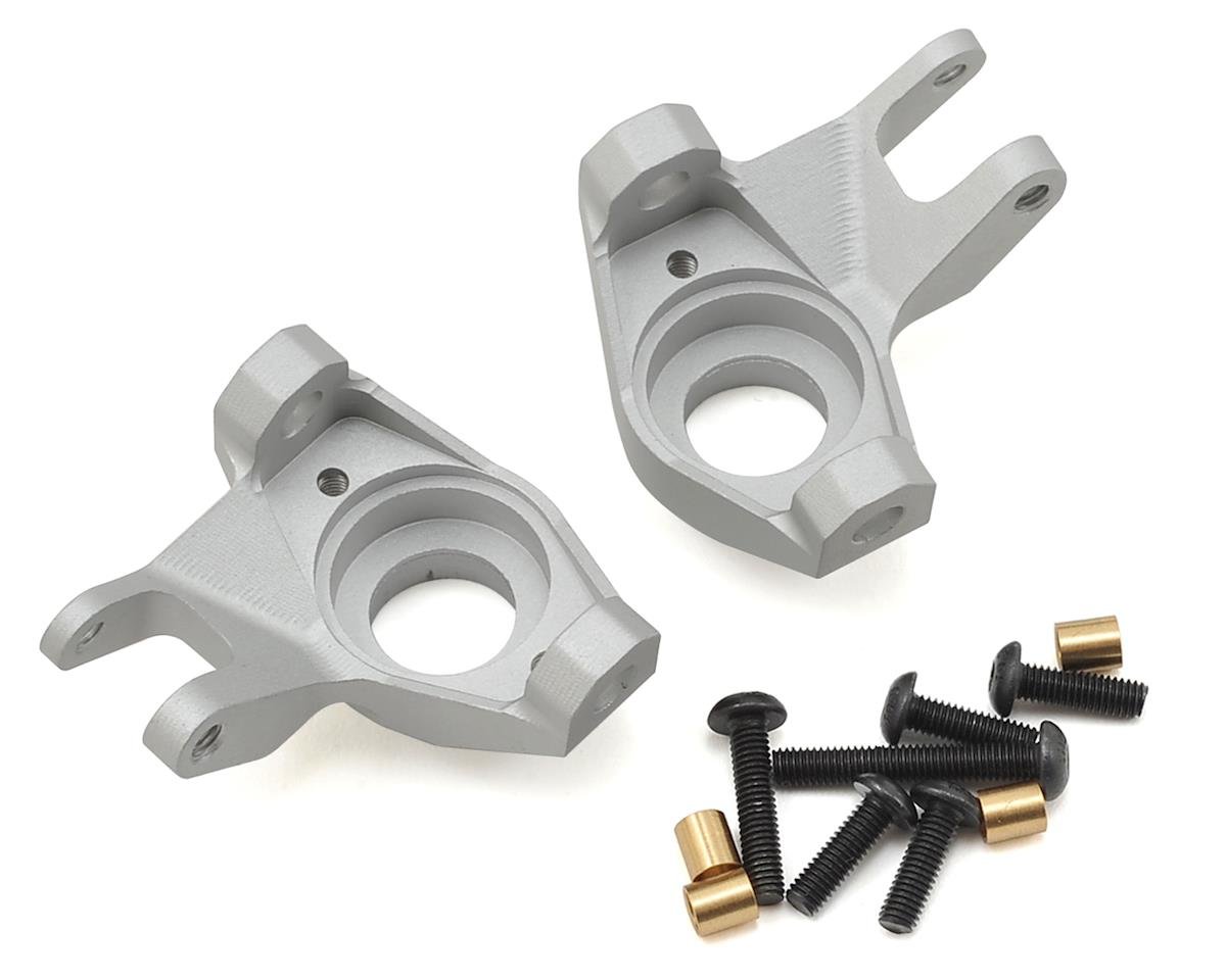 SSD RC SCX10 II Pro Aluminum Knuckles (Silver) (SSD00148)