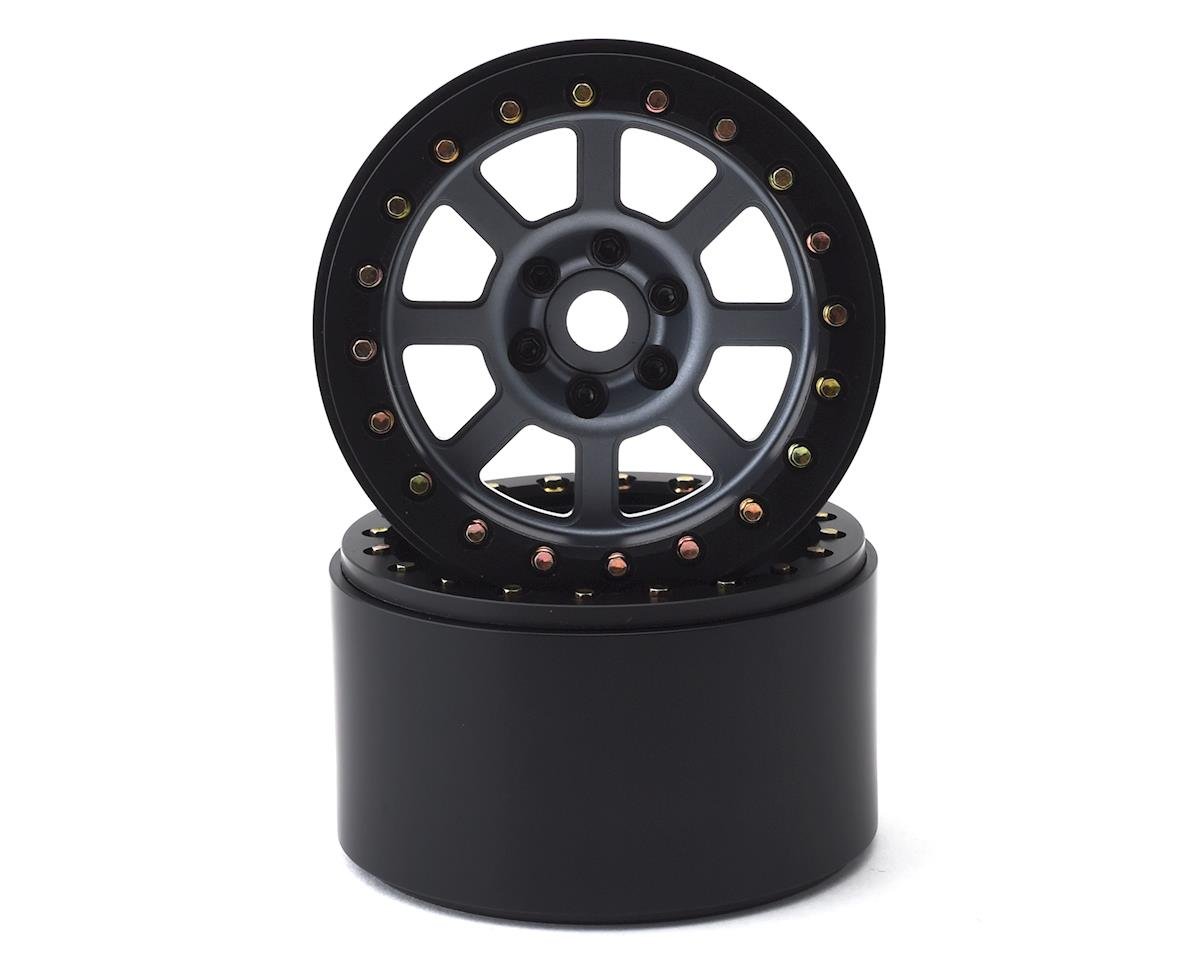 SSD RC 2.2 Wide Assassin Beadlock Wheels (Grey) (2) (SSD00183)
