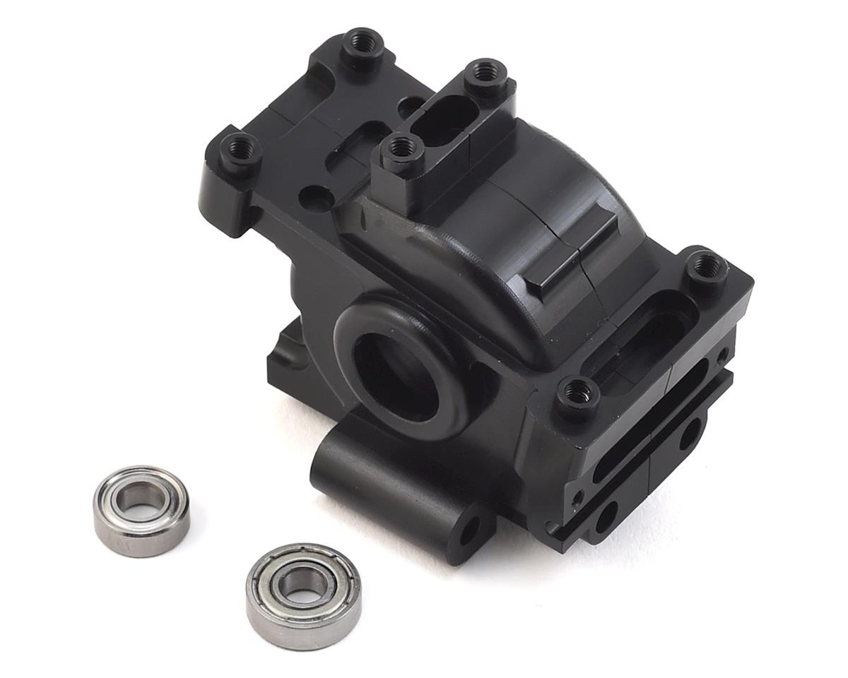 SSD RC Losi Baja Rey/Rock Rey HD Front Bulkhead (Black) (SSD00232)