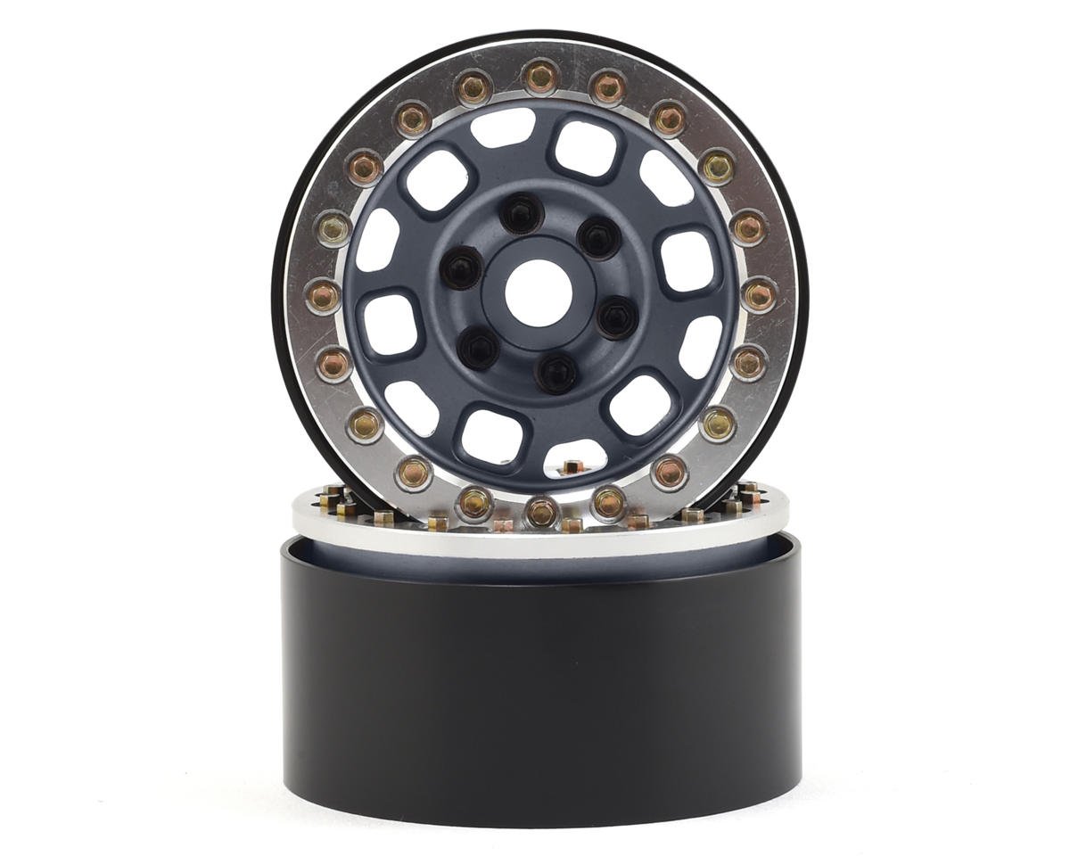 SSD RC 1.9"" Contender Beadlock Wheels (Grey) (2) (SSD00264)