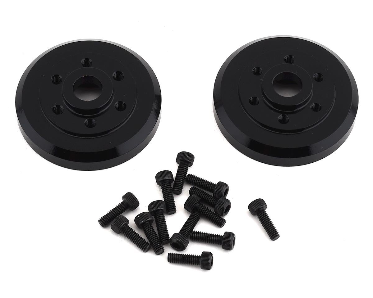 SSD RC Brass Wheel Hubs for Traxxas TRX-4 (Black) (2) (SSD00279)