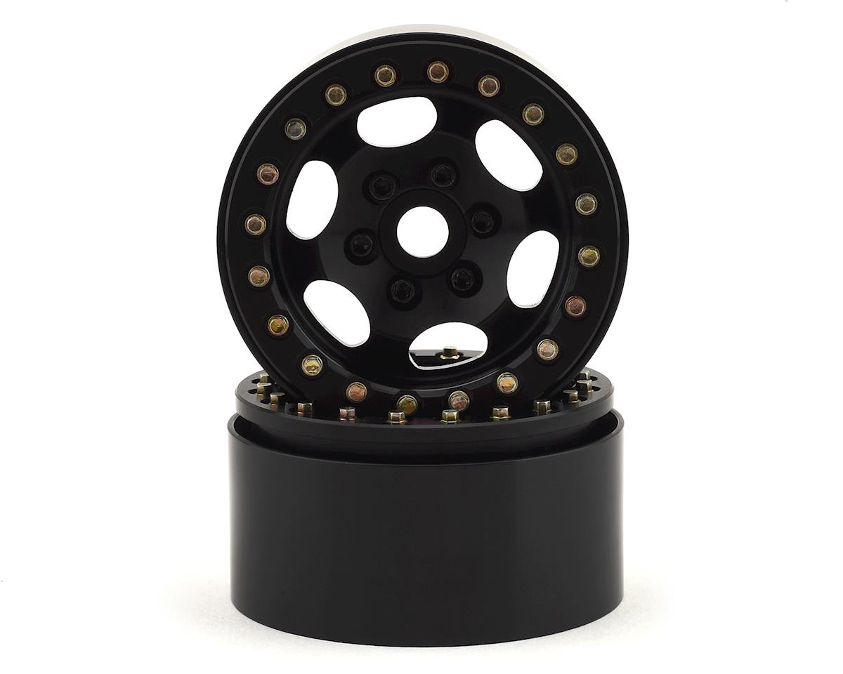 SSD RC 1.9"" Rugged Beadlock Wheels (Black) (2) (SSD00322)