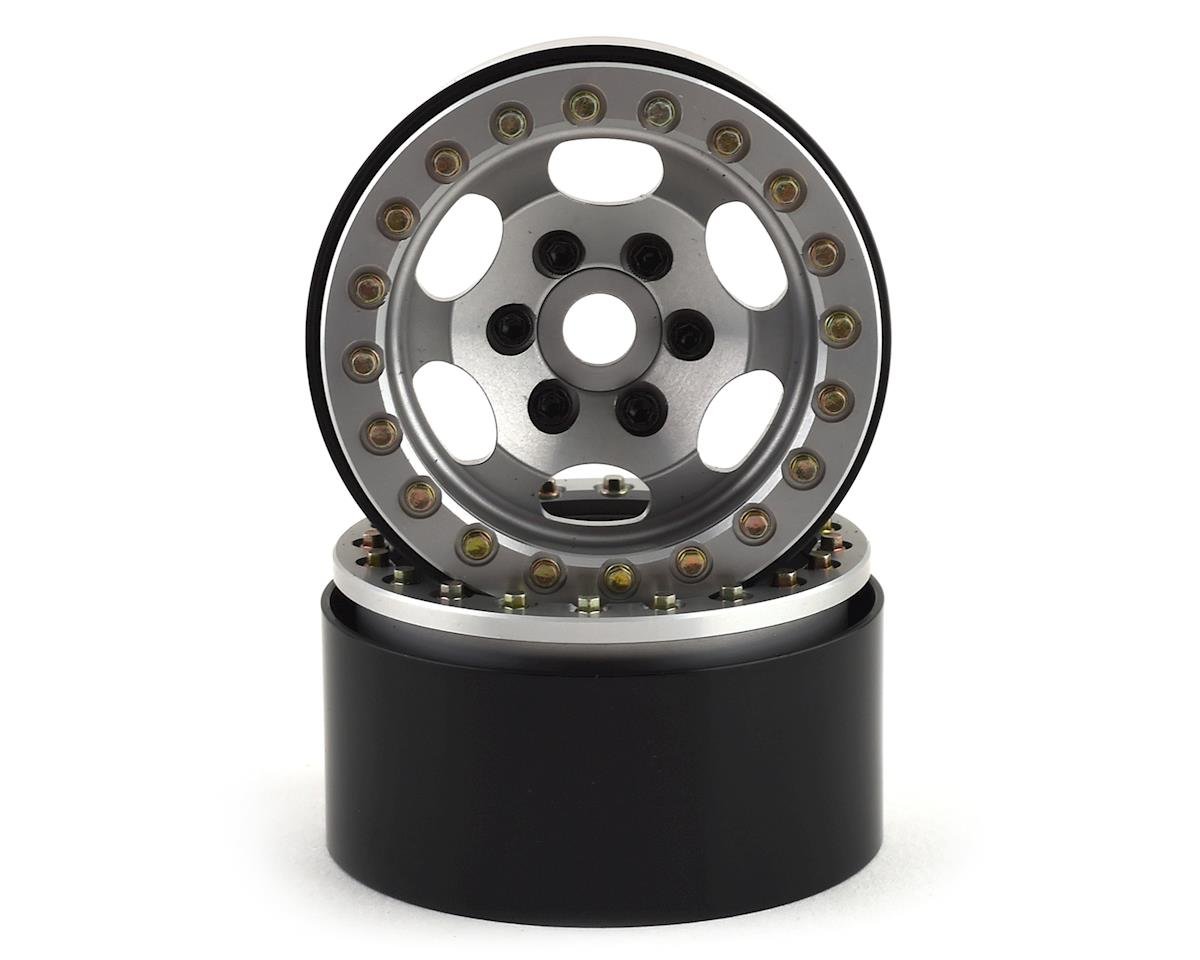 SSD RC 1.9"" Rugged Beadlock Wheels (Silver) (2) (SSD00324)