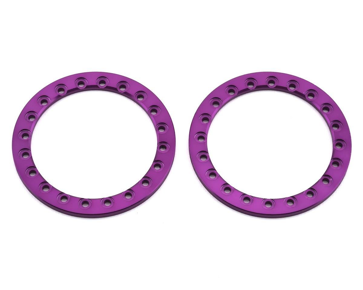 SSD RC 1.9"" Aluminum Beadlock Rings (Purple) (2) (SSD00374)