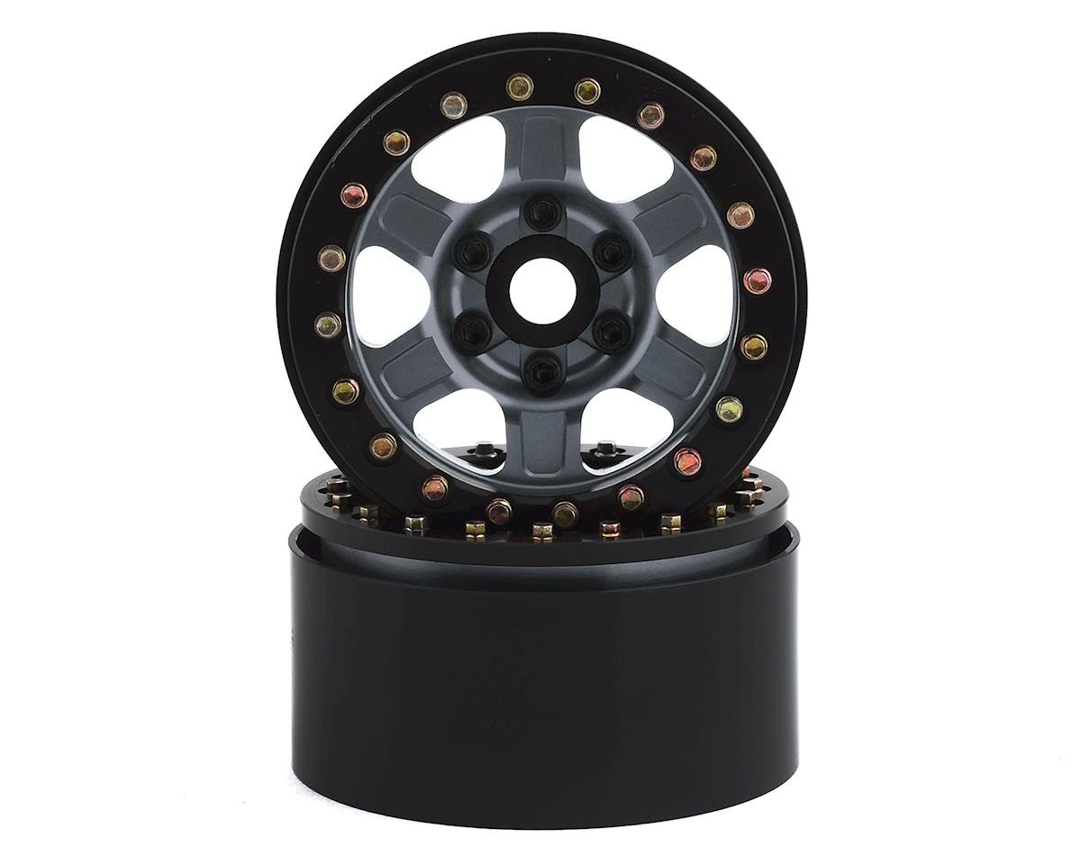SSD RC 1.9"" Challenger Beadlock Wheels (Grey) (2) (SSD00389)