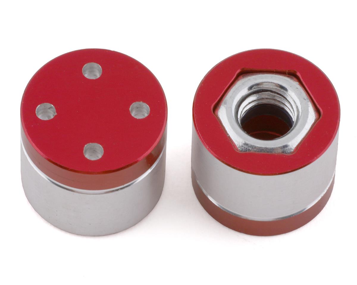 SSD RC M5 Locking Hubs (Red) (SSD00455)