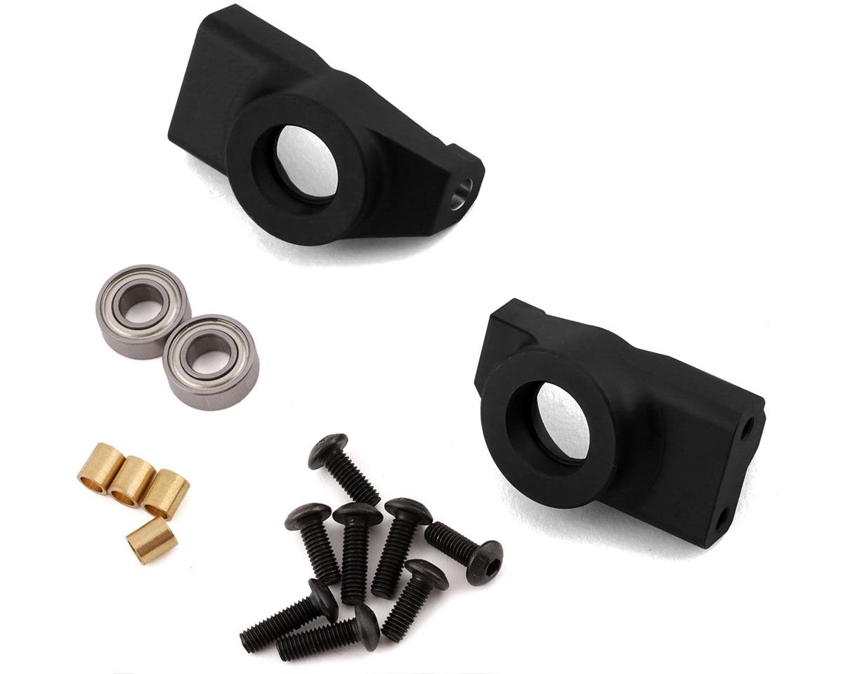 SSD RC Enduro HD Aluminum Knuckles (Black) (2) (SSD00483)